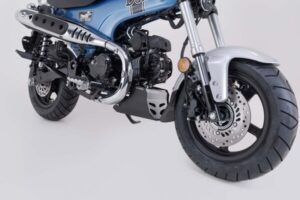 OSŁONA SILNIKA PŁYTA POD SILNIK SW-MOTECH HONDA DAX 125 (22-) BLACK/SILVER