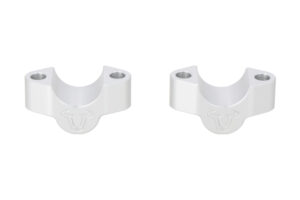 ZESTAW PODWYŻSZAJĄCY KIEROWNICĘ SW-MOTECH 20MM TRIUMPH TIGER 900 GT/RALLY PRO SILVER