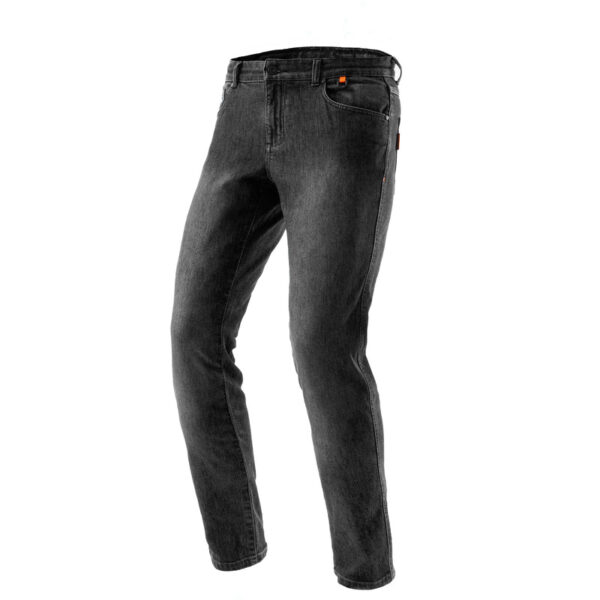 Jeansy motocyklowe Rebelhorn Bronco Washed Black Monolayer