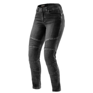 Jeansy Motocyklowe Rebelhorn Agness 2 LADY Washed Black Monolayer