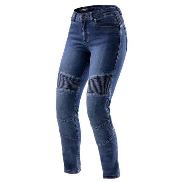 Jeansy Motocyklowe Rebelhorn Agness 2 LADY Washed Blue Monolayer