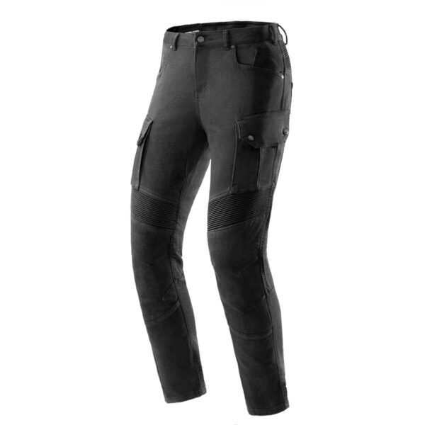 348201_ZAL848960 Jeansy motocyklowe Rebelhorn Faster Black