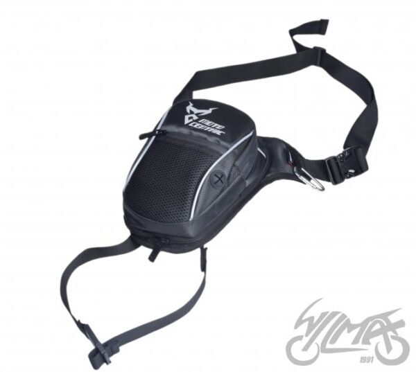 TORBA BAGAŻOWA MOCOWANA NA UDO LOGO SZARE