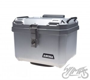 KUFER AWINA 45L 43.5 × 38 × 34 SREBRNY