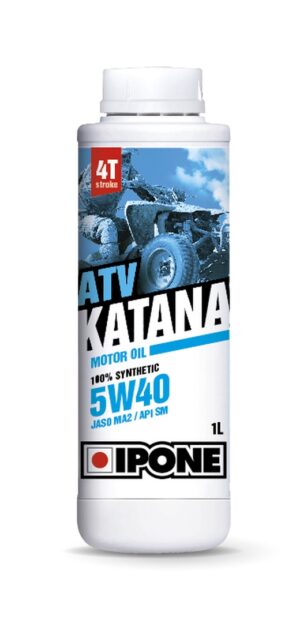 Impression IPONE KATANA ATV 5W40 OLEJ SILNIKOWY 100% SYNTETYK 1L (ESTER, MA2) (AKC) (15)
