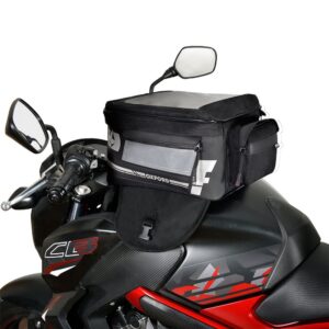 OXFORD WYPRZEDAŻ TORBA NA ZBIORNIK MOTOCYKLA TANK BAG F1 TANK BAG LARGE 35L MAGNETIC (MAGNES) KOLOR CZARNY POJEMNOŚĆ 35L (ZASTĘPUJE OL431