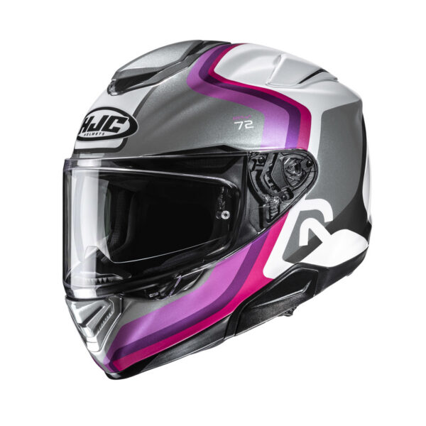 Kask motocyklowy HJC Rpha72 Ernem Grey Pink